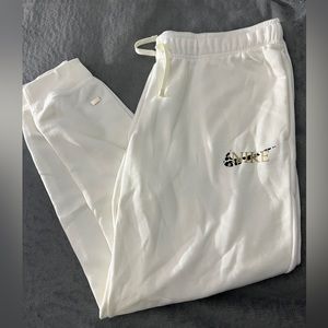 Women’s White Nike Sweatpants